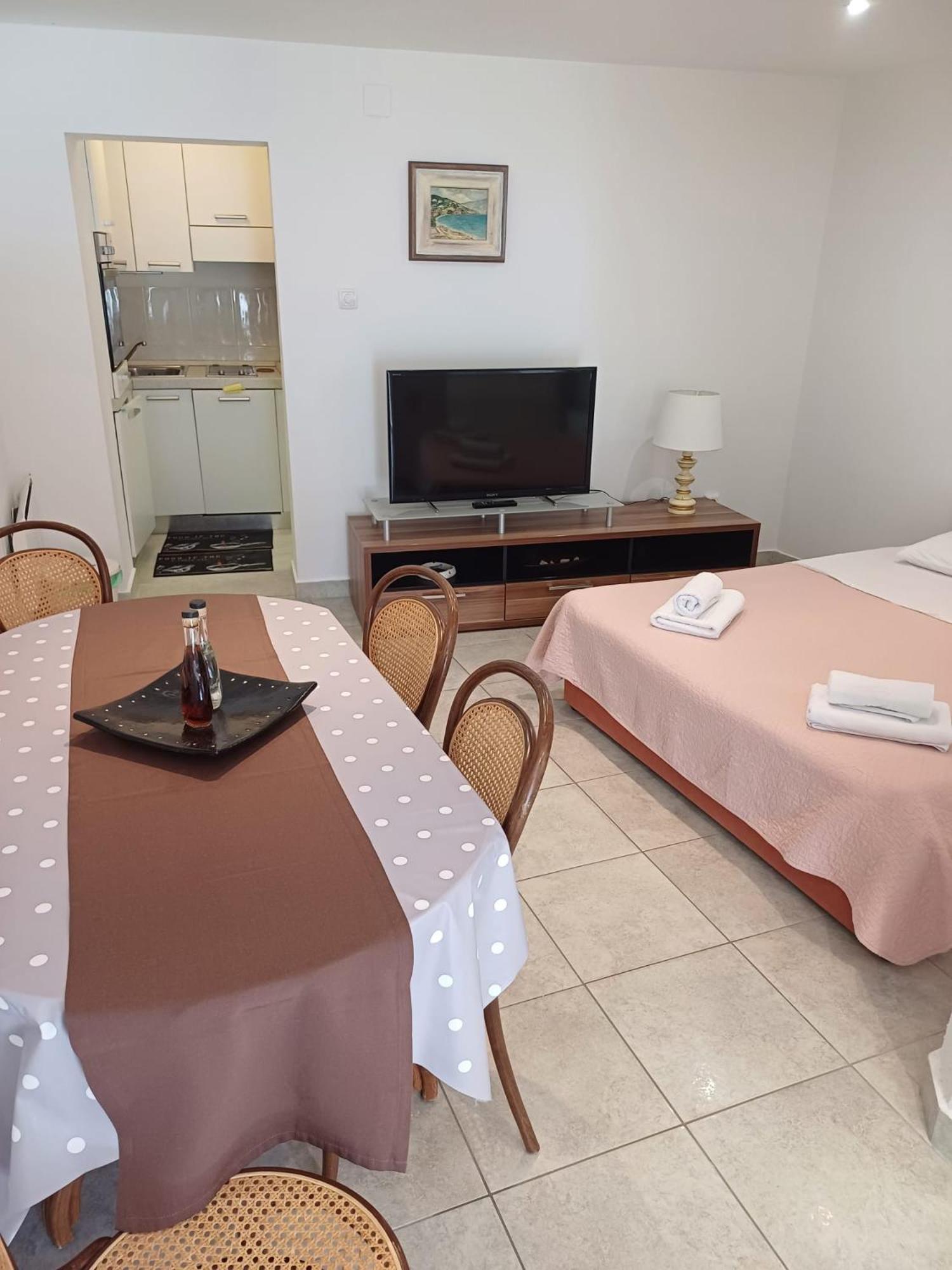 Apartment Bauk Draga Bašćanska Eksteriør billede